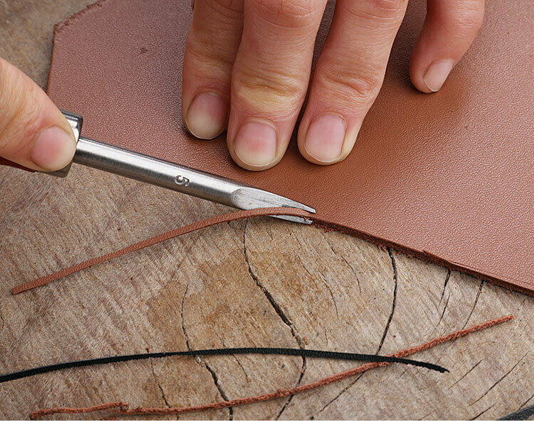 4pcs/Set Leathercraft Edge Skiving Craft Keen Leather Beveler Hand Made Tools