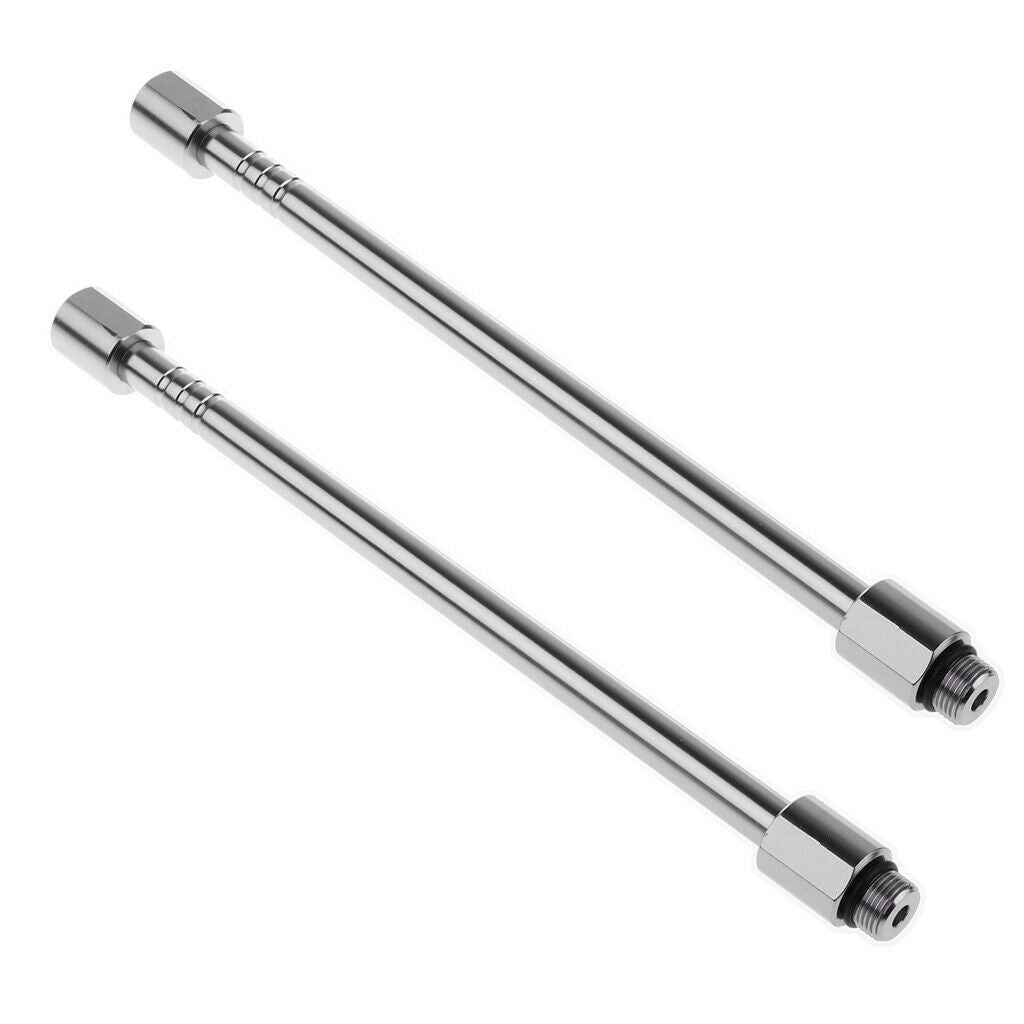 2pcs Camping Gas Lantern Poles Screw Type 20.5cm Spare Part for Garden Party