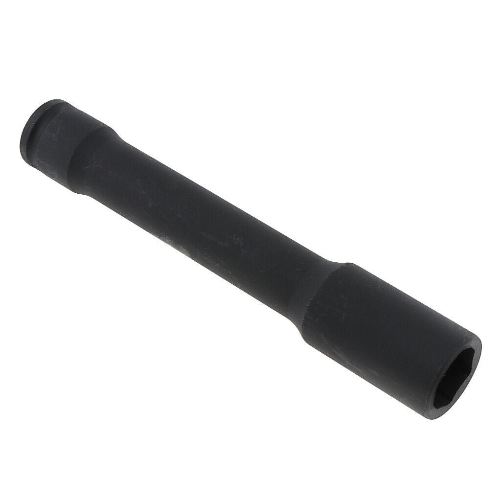 High-performance 24 mm socket with 1/2 inch drive, 6 point, black