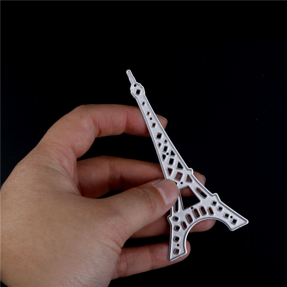 Beautiful Eiffel Tower Cutting Dies Stencils Album Decor Embossing Paper C.l8