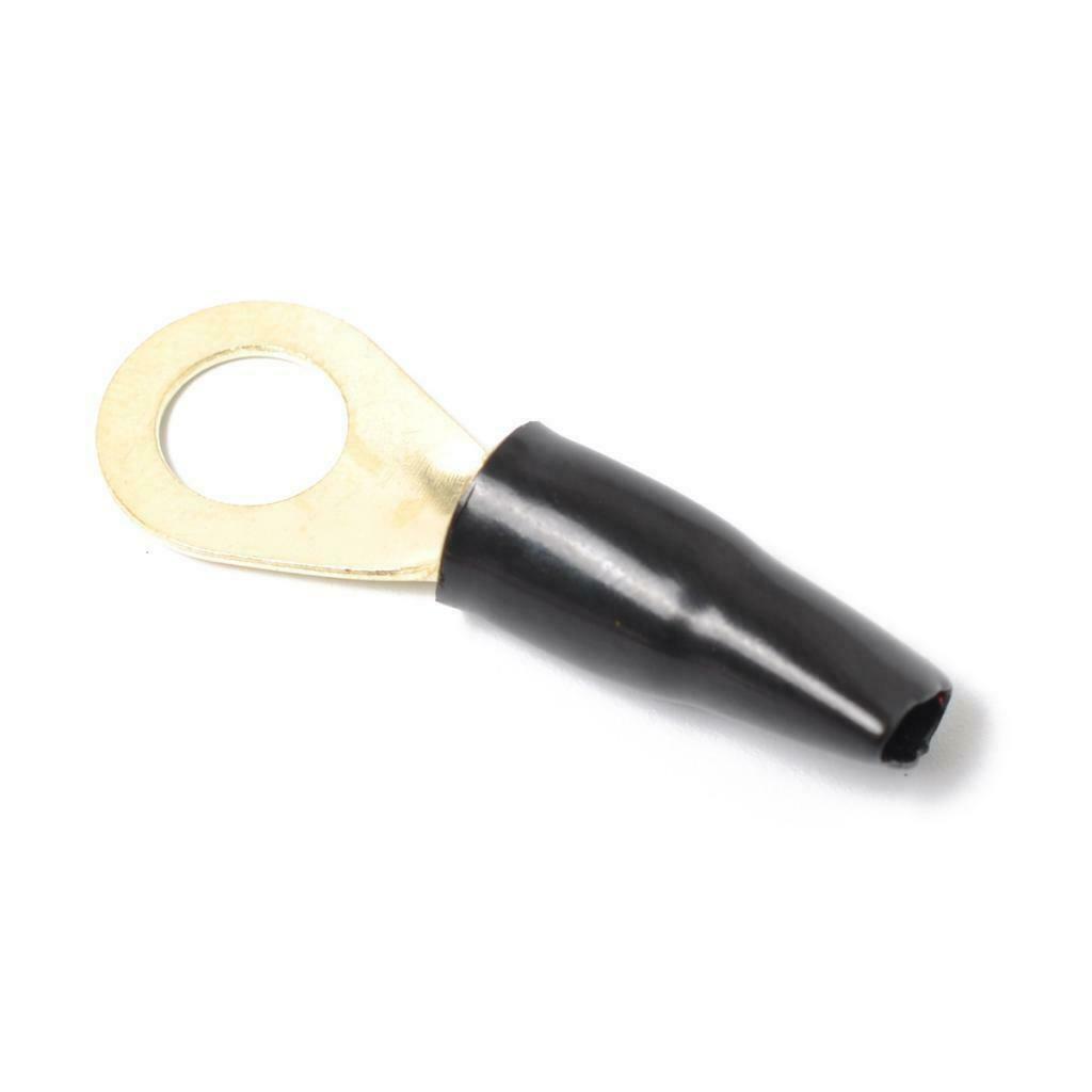 8 AWG Auto Audio Power Ground Cable Fork Clamp Brass, Universal Repair