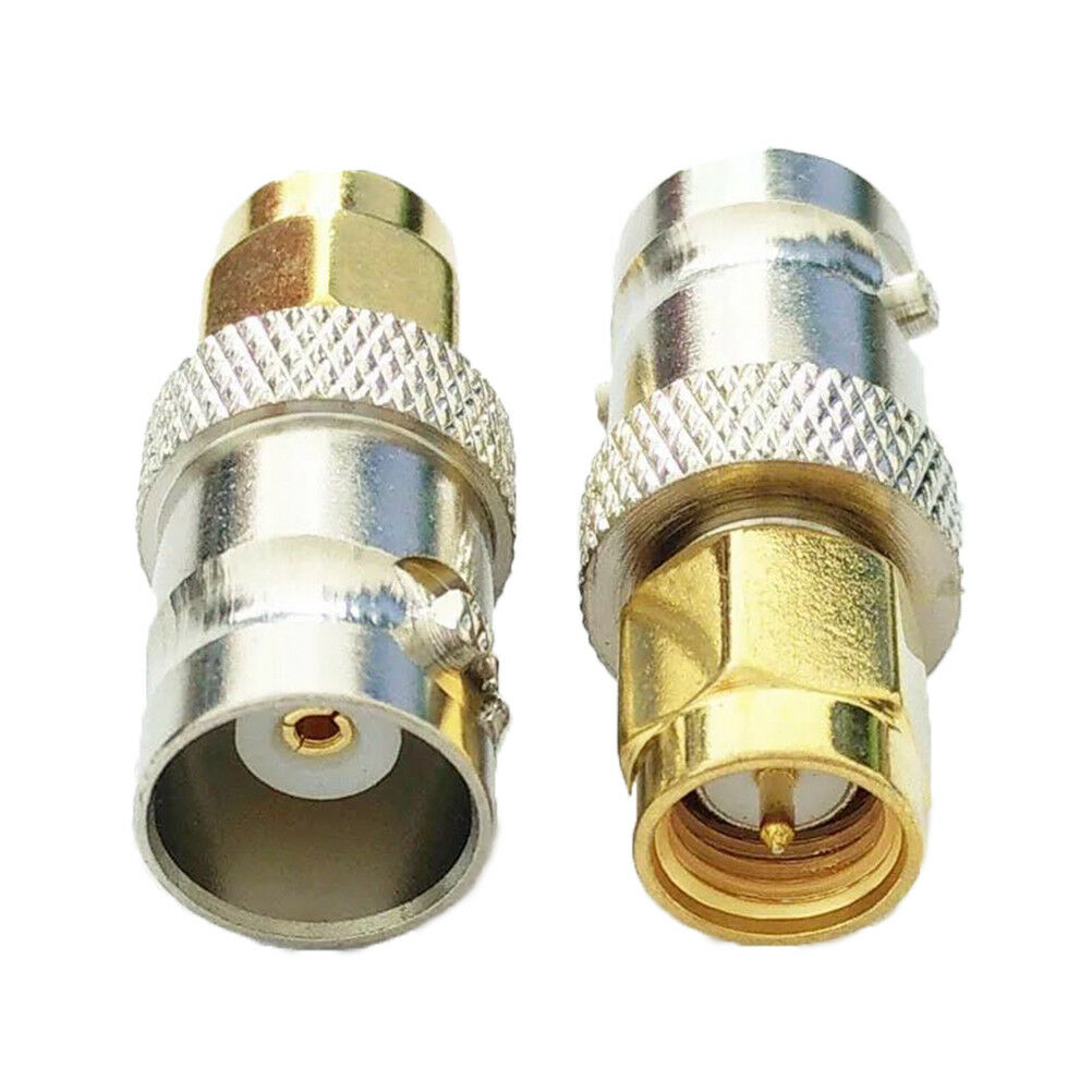 Handy Utility Adapter BNC Female Jack To SMA Male Plug RF Connector Strai.l8