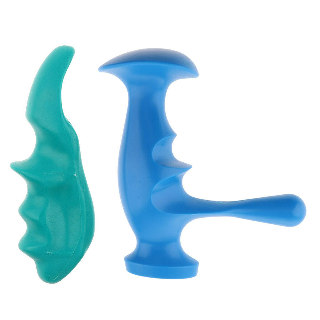 Thumb Saver Massager Deep Tissue Massage Tool Muscle Pain Relief Blue+White