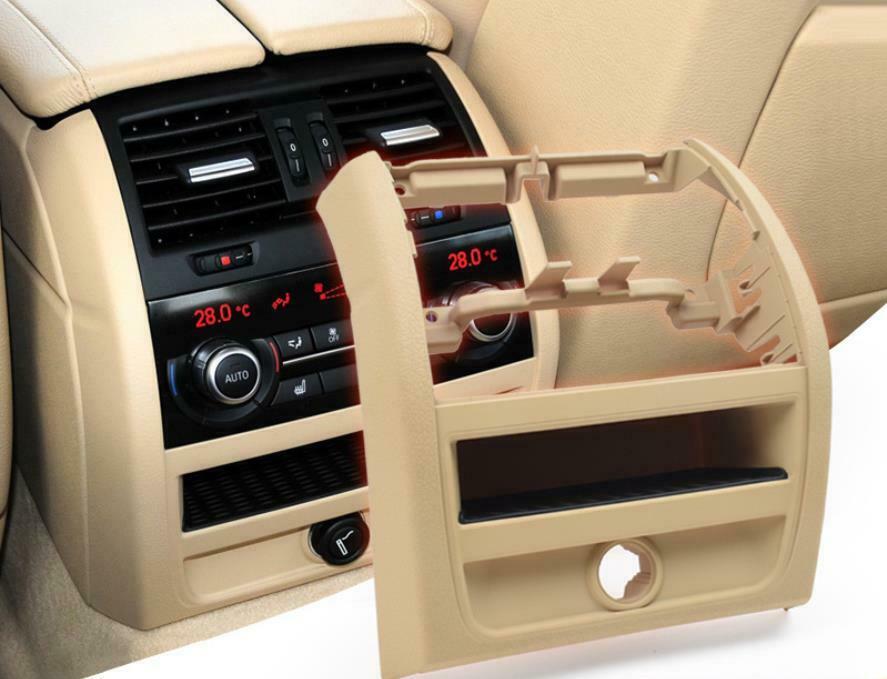 Car Rear Air Conditioning Outlet Panel Frame Cover Trim for BMW 5Series F10 F18