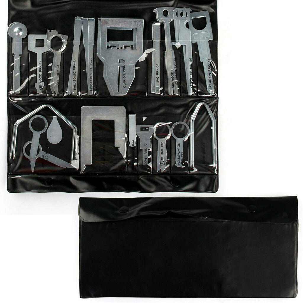 Aftermarket Theft-Deterrant Radio Stereo Release Removal Tool Keys