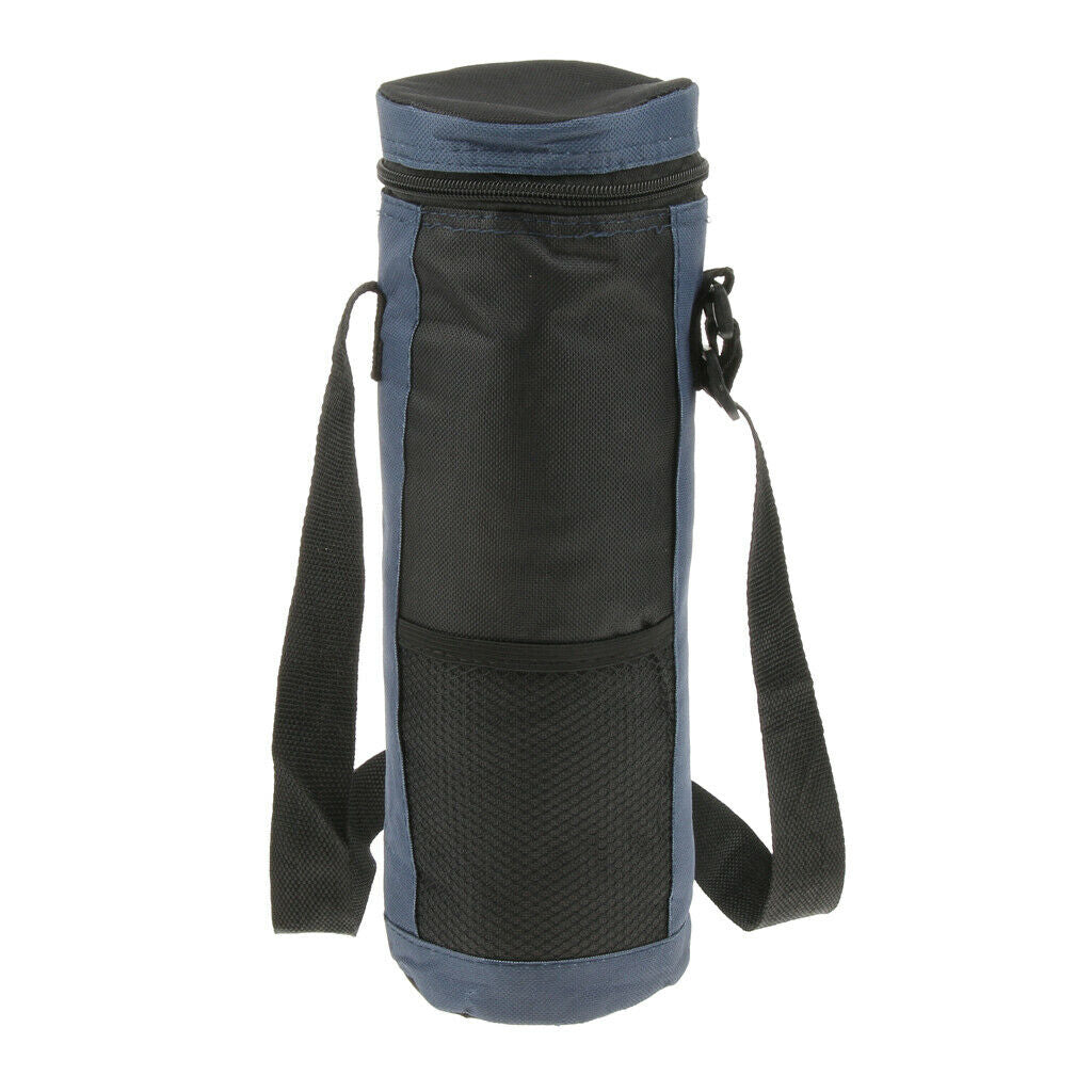 4X Oxford Cylinder Cooler Bag Insulated Water Drinks Bottles/Cans Bag Blue