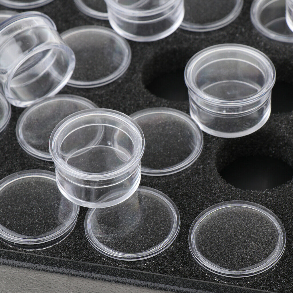 Plastic Glitter Container Storage Container For Transparent Pearls