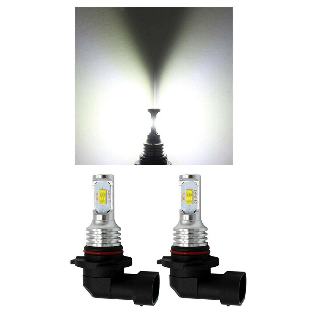 2 Pieces Mini 80W Vehicle Sides LED Foglight Bulbs Waterproof 9006-3570