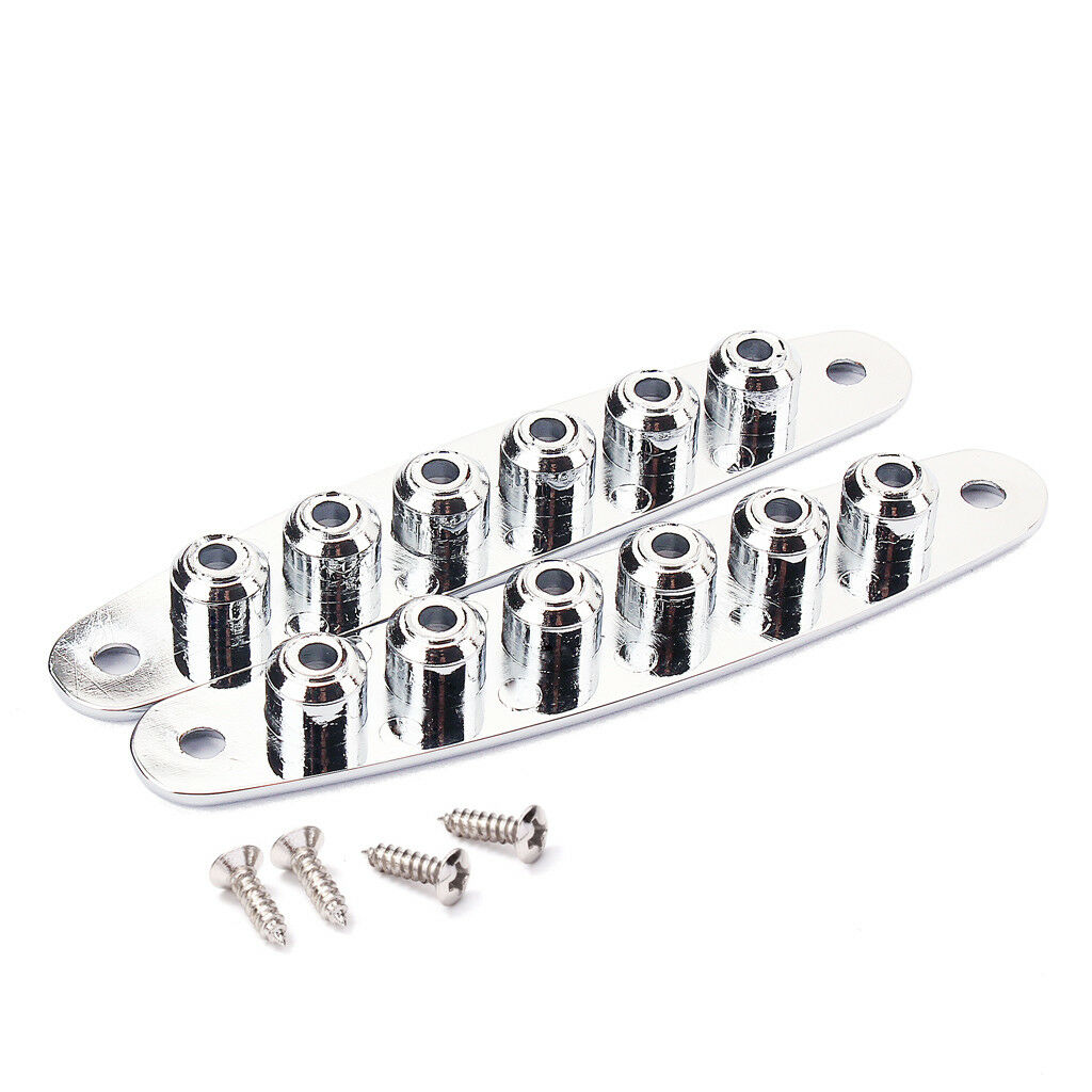 2x Guitar Parts Instead String Mounting Ferrules Bushing for Bass Box Guitar