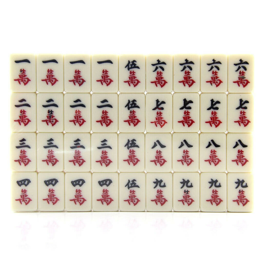 Chinese Mahjong Mahjongg Mah Jongg Mah-Jongg Majiang Travel Board Tile Game Set