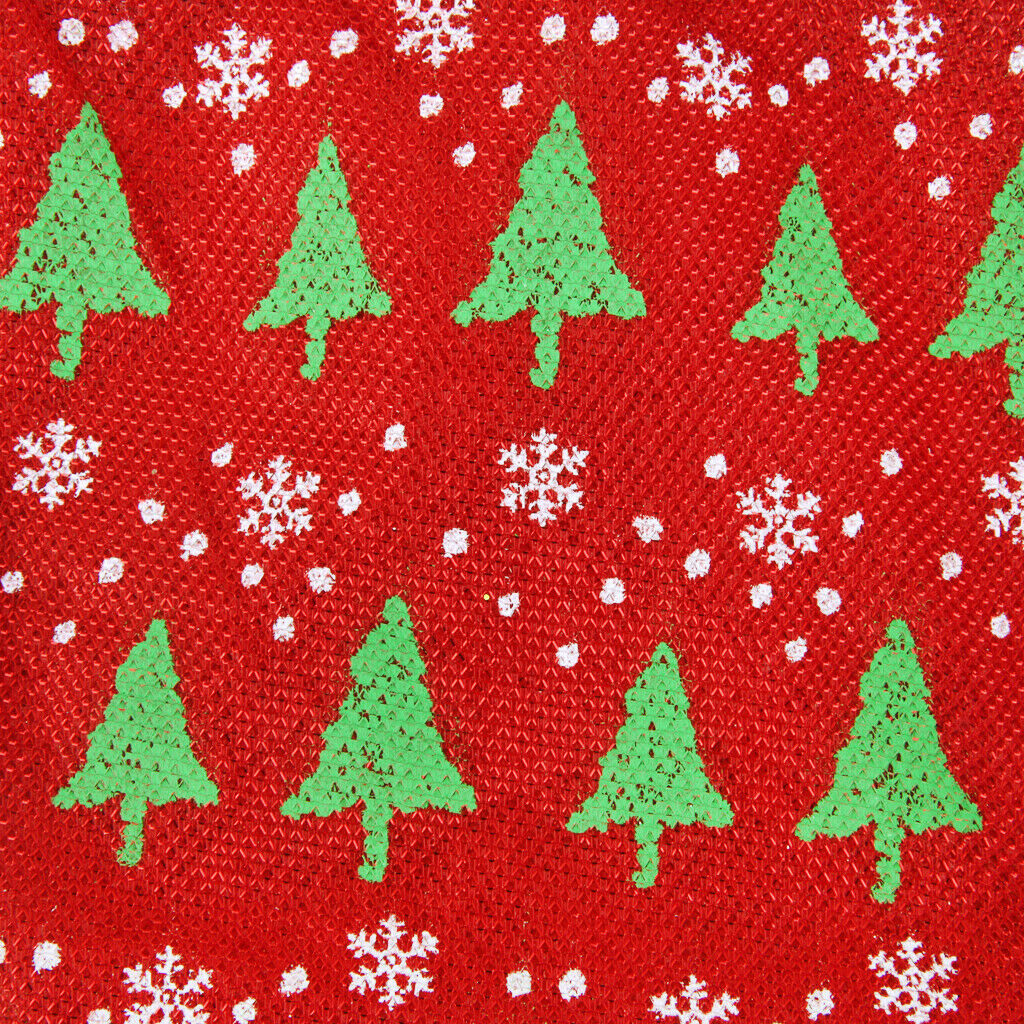 Christmas Tree And Snowman Candy Applique