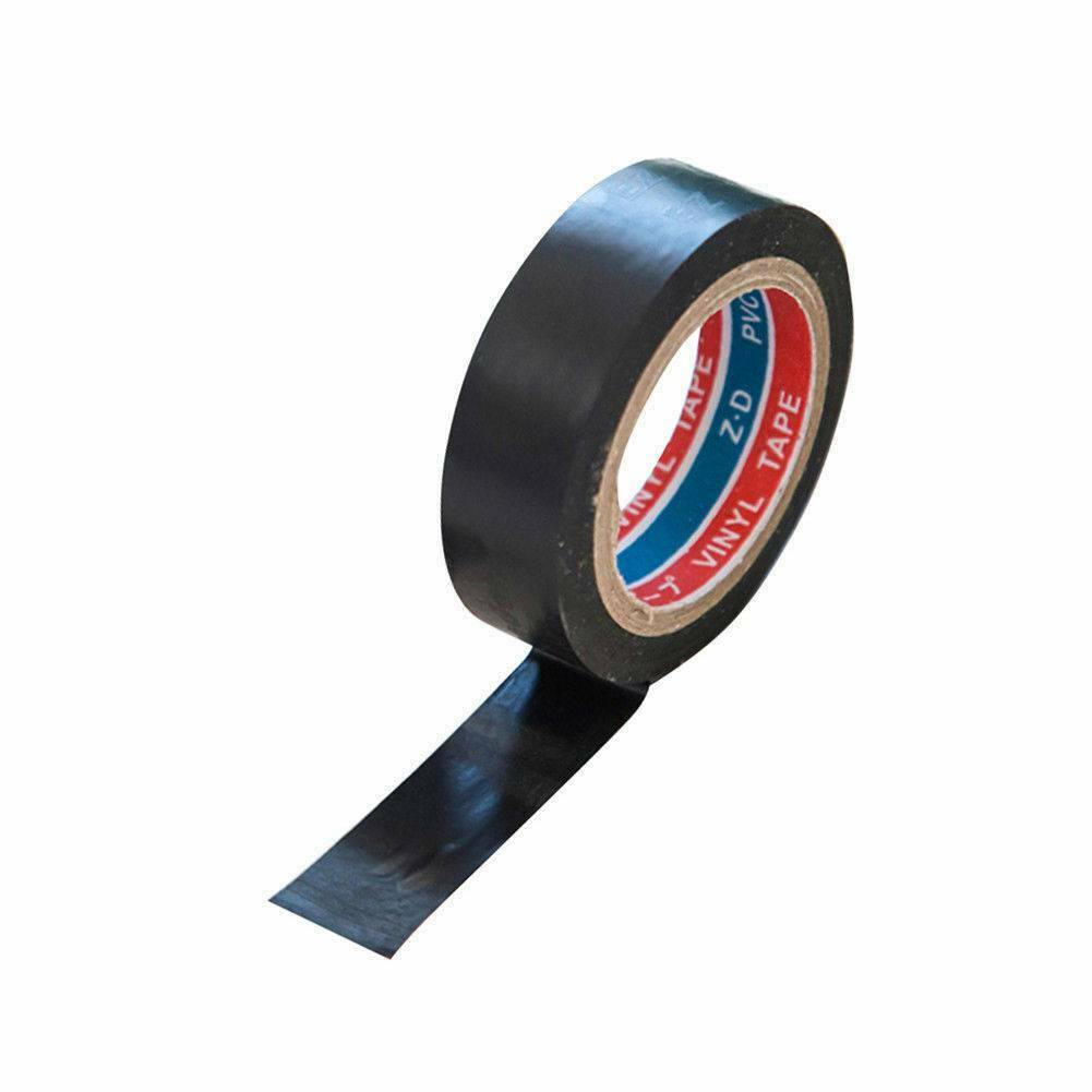1 Roll 20M PVC Electrical Wire Insulating Adhesive DIY Tape Black DAT 16mm Wide.