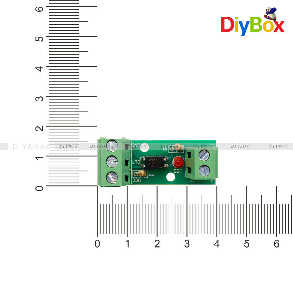 1 Channel Optocoupler Isolation Module Input 12V 80KHz No Din Rail Holder PLC