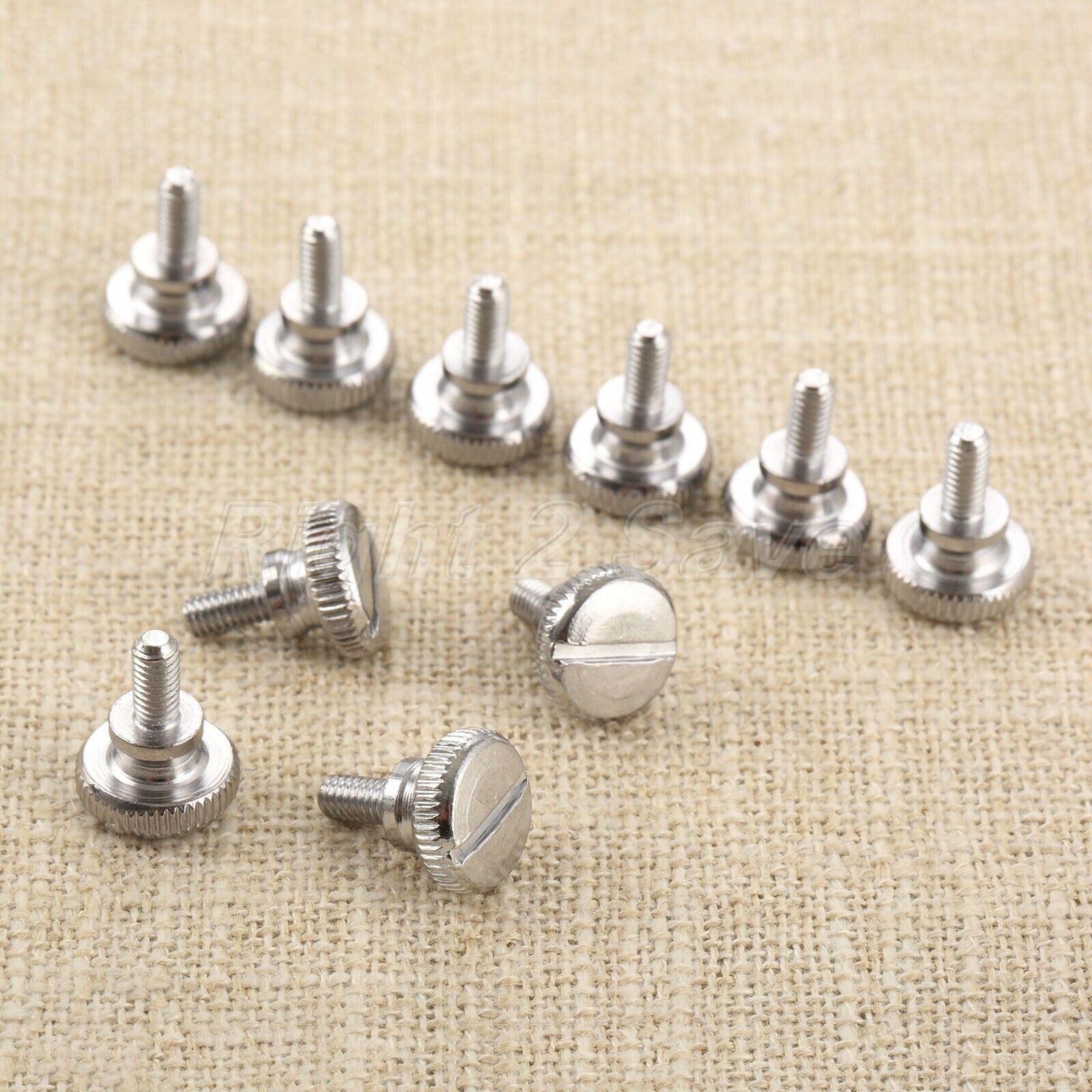 10Pcs Lockstitch Home Sewing Machine Presser Foot Feet Thumb Screws 3.5mm*15mm