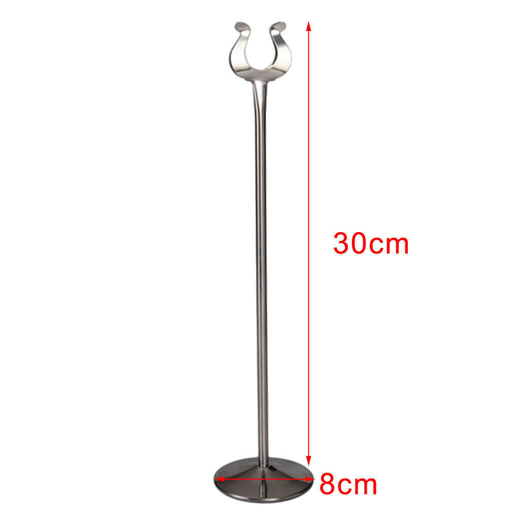 Wedding Table Number Card Holder Stand Place Card Holder Photo Memo Clip 2