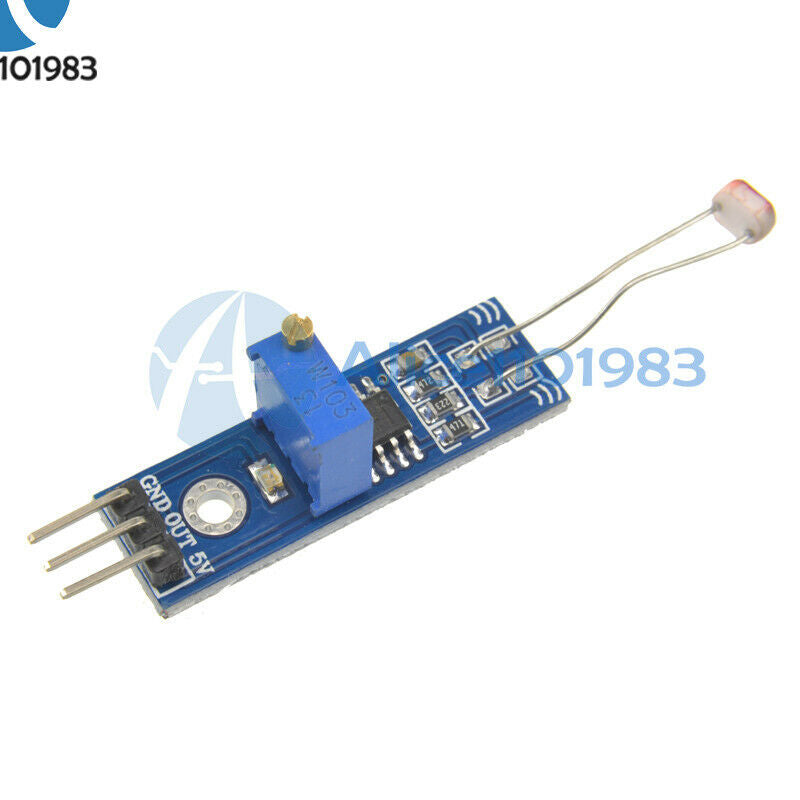 2Pcs LM393 Optical Photosensitive light sensor module for Arduino Shield DC 3-5V
