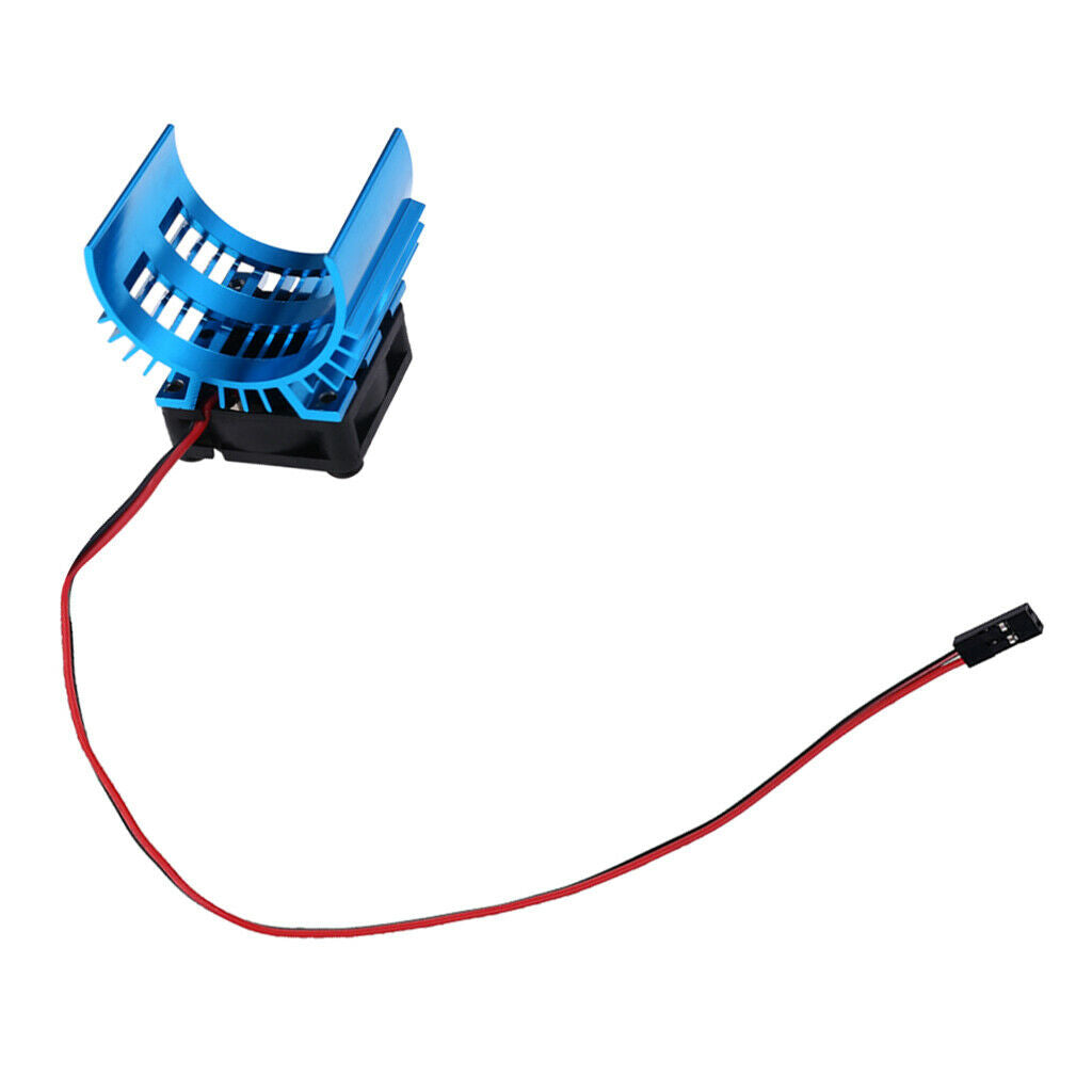 1/10 RC 540 Motor Heatsink & Cooling Fan for HSP Axial   DIY Parts