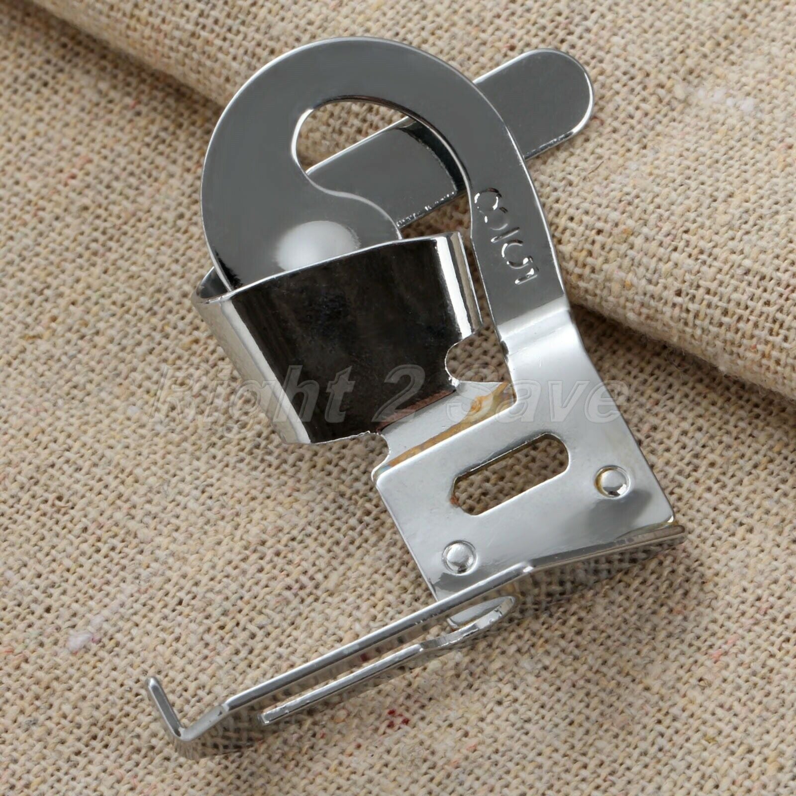 Household Sewing Machine Parts Presser Foot 5/8" 16mm Hemmer Jeans Leg Curl Tool