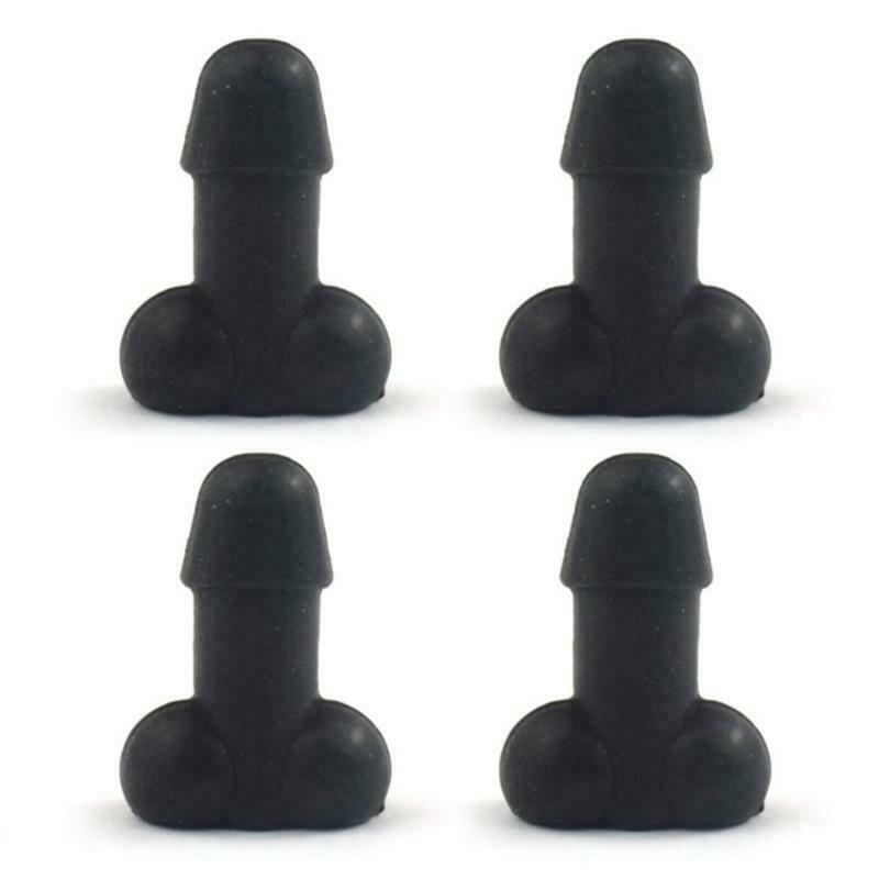 Airtight Seal Cover Tire Gag Prank Valve-Caps for Motorcycles Cars Trucks 4pcs