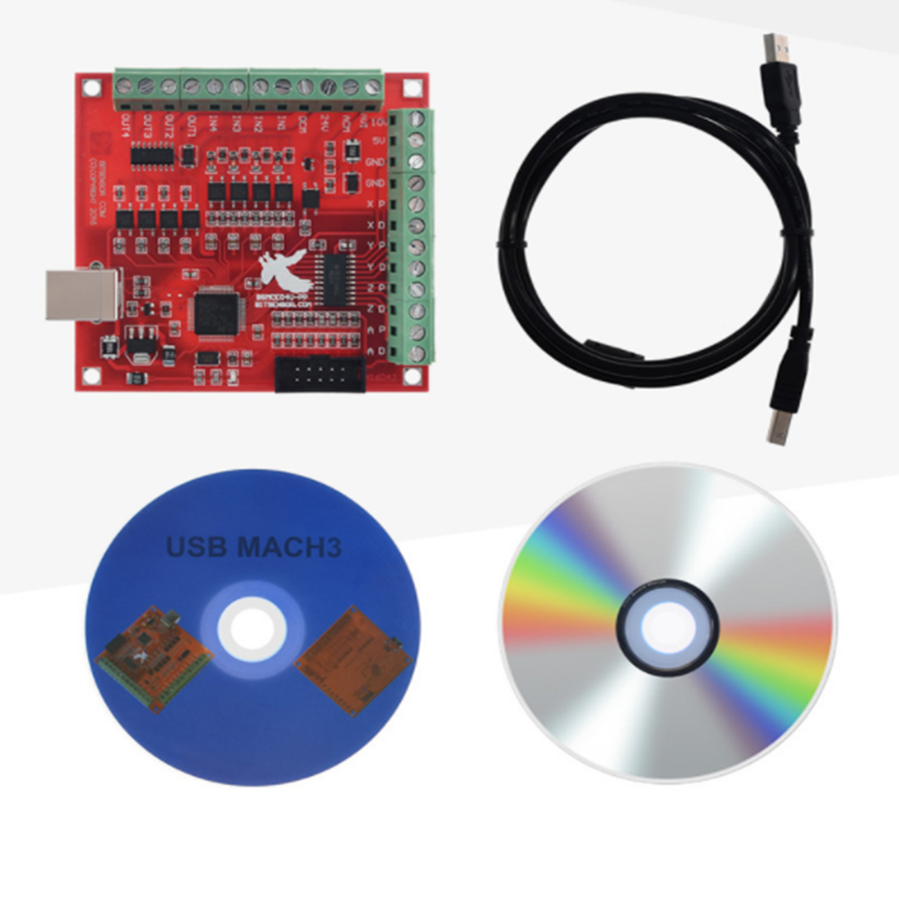 Breakout Board CNC USB MACH3 4 Axis interface Driver Controller Driver Board
