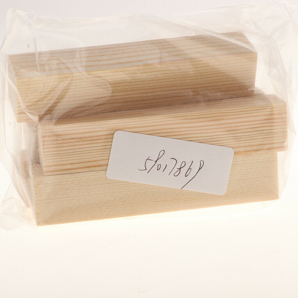 25Pc Balsa Wood Blocks Rods (80/60/50/100mm) Height for DIY Woodworking Modeling