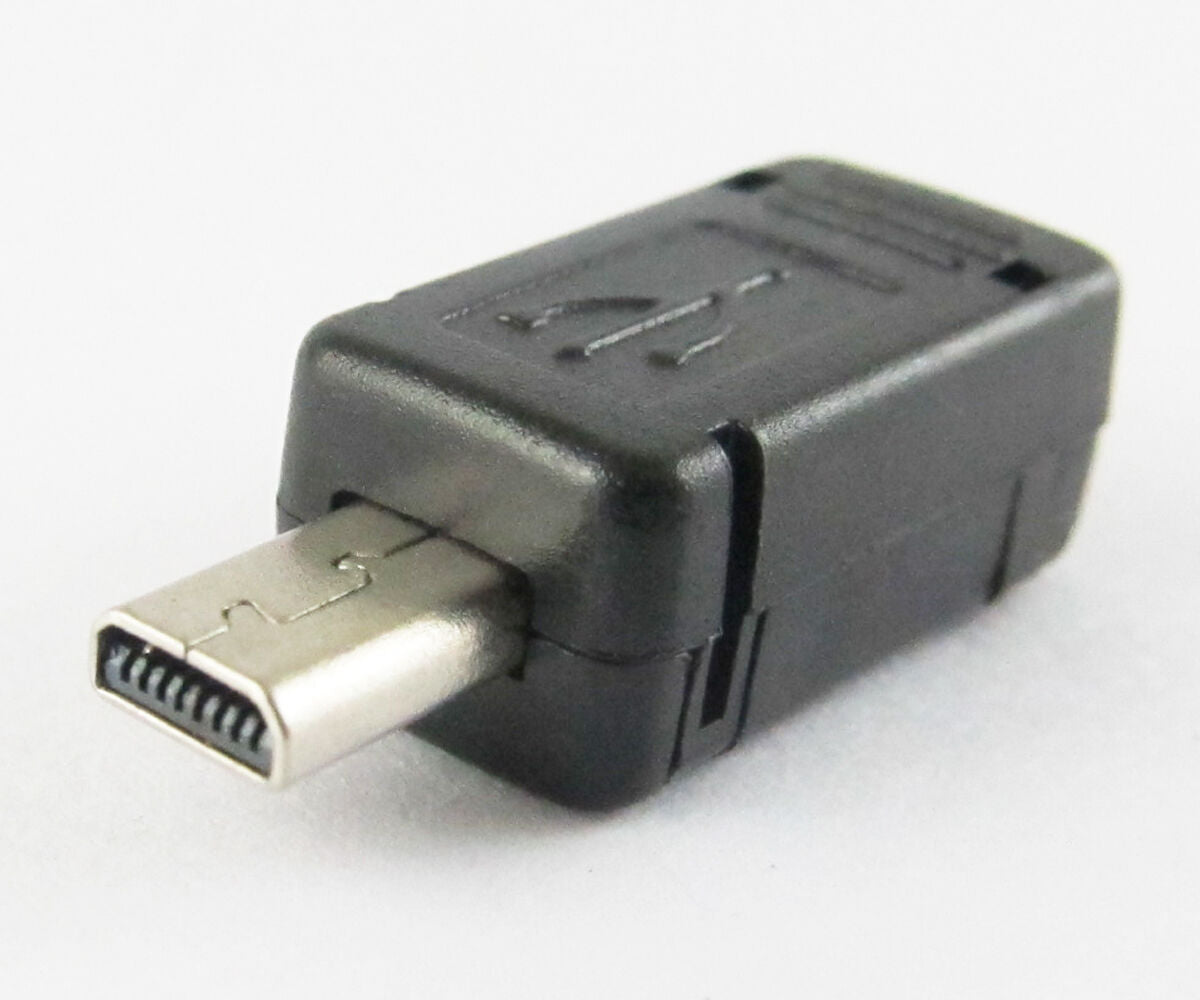 1pc Mini USB 8 Pin Plug Male Socket Connector Plastic