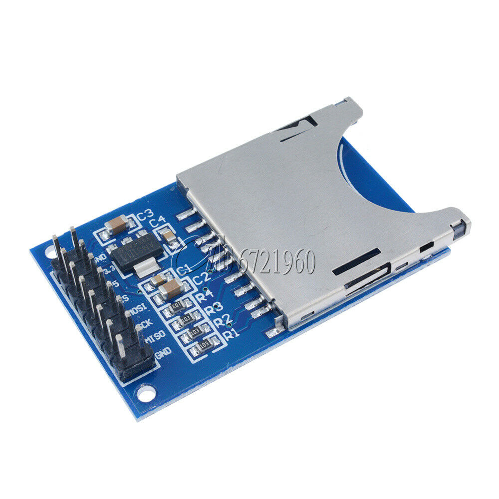 2PCS SD Card Module Slot Socket Reader for MP3 Arduino ARM MCU Read and Write