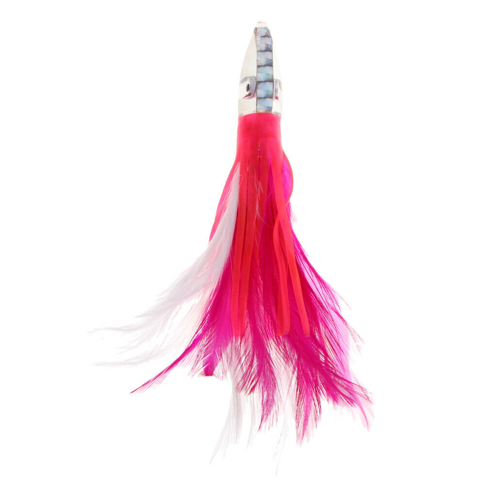 2 Soft Fishing Baits for Octopus with Squid for Tuna Swordfish