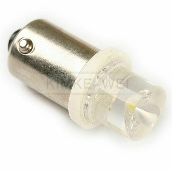 2 x White LED Side Light Bulbs T4W Bayonet BA9S 24V NEW
