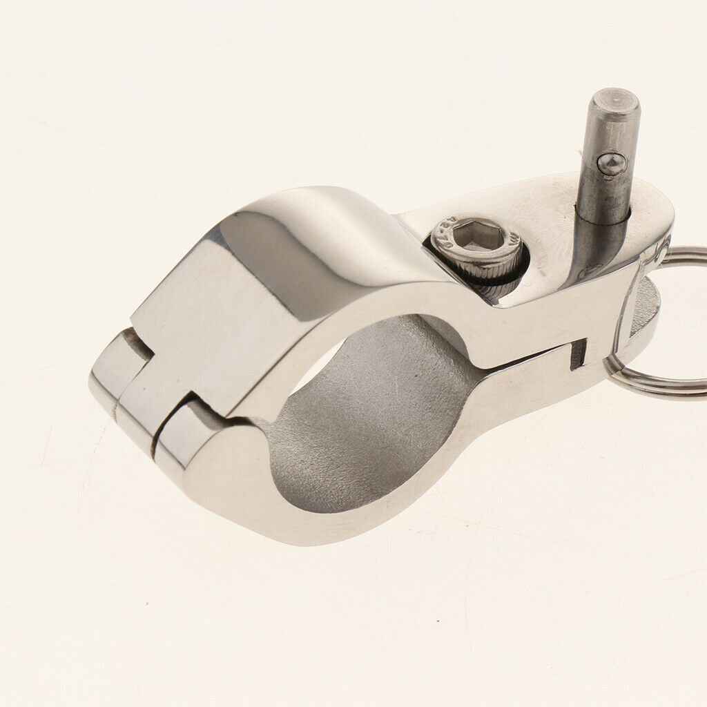 Stainless Steel Sanitary Tri Clamp Single Pin 25mm Heavy Duty with Lanyard