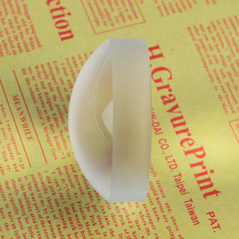 Magnifier 3X Loupe Crystal Acrylic Magnifying Glass Dome Paperweight for Reading