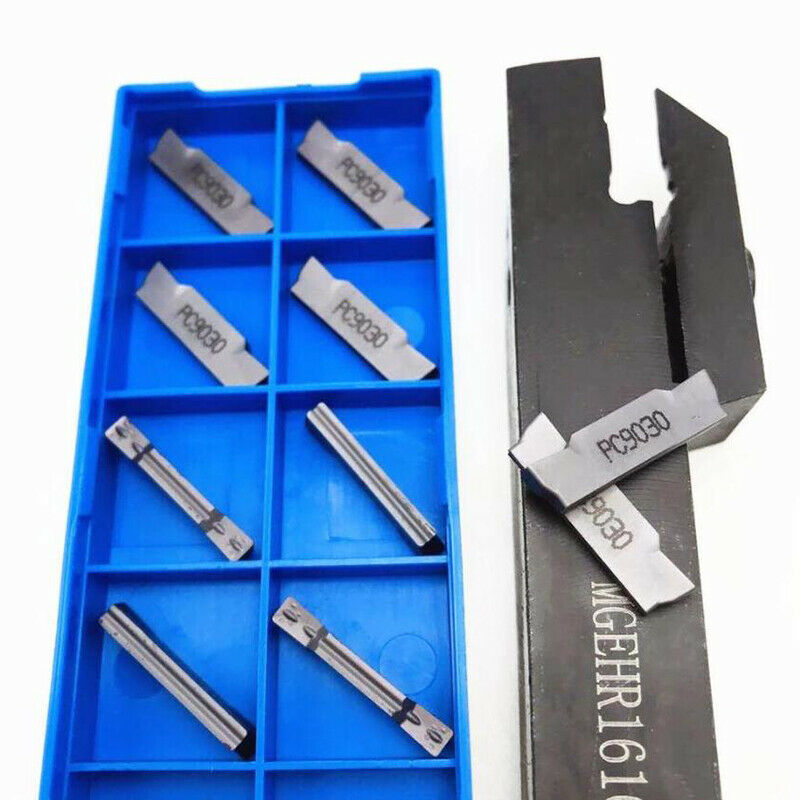 MGMN300-G insert +MGEHR1616-3 External Grooving Tool Turning Holder + L Wrench