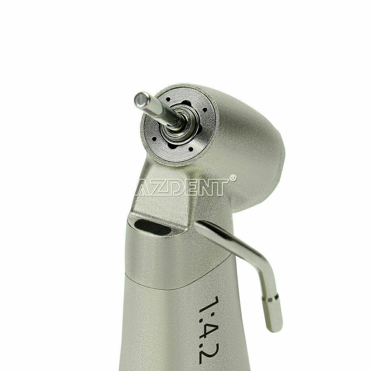 Dental 1:4.2 Increasing Handpiece Fiber Optic 45° Angle Push Button External
