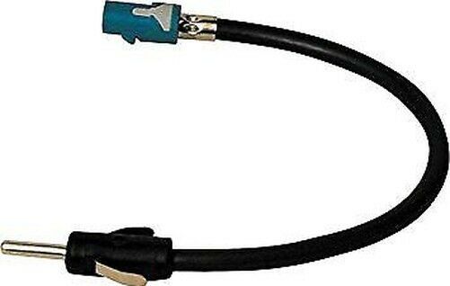 PC5-100 CD FAKRA-DIN AERIAL ANTENNA ADAPTOR FOR VW JETTA GOLF PASSAT TRANSPORTER
