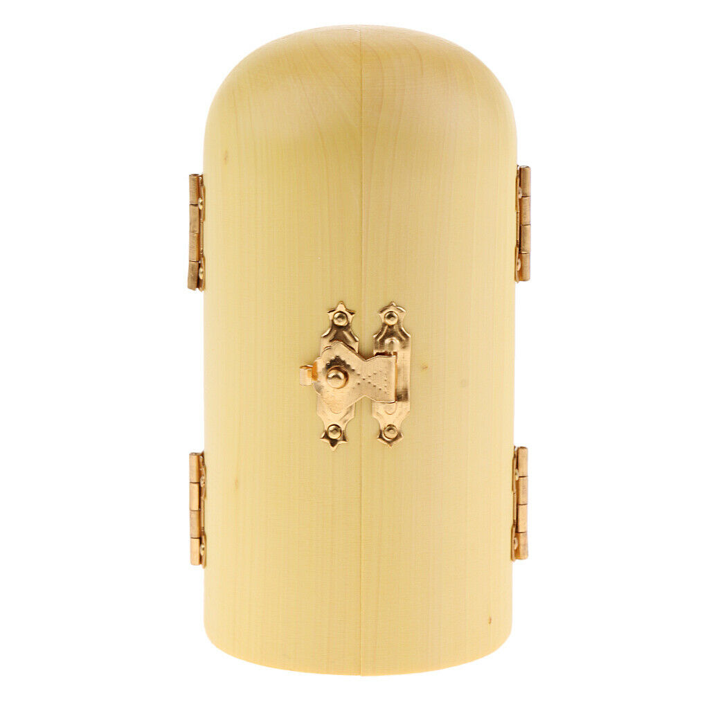 Fukurokuju Stars Boxwood The Lucky Stars  3 God Buddha Statue Box