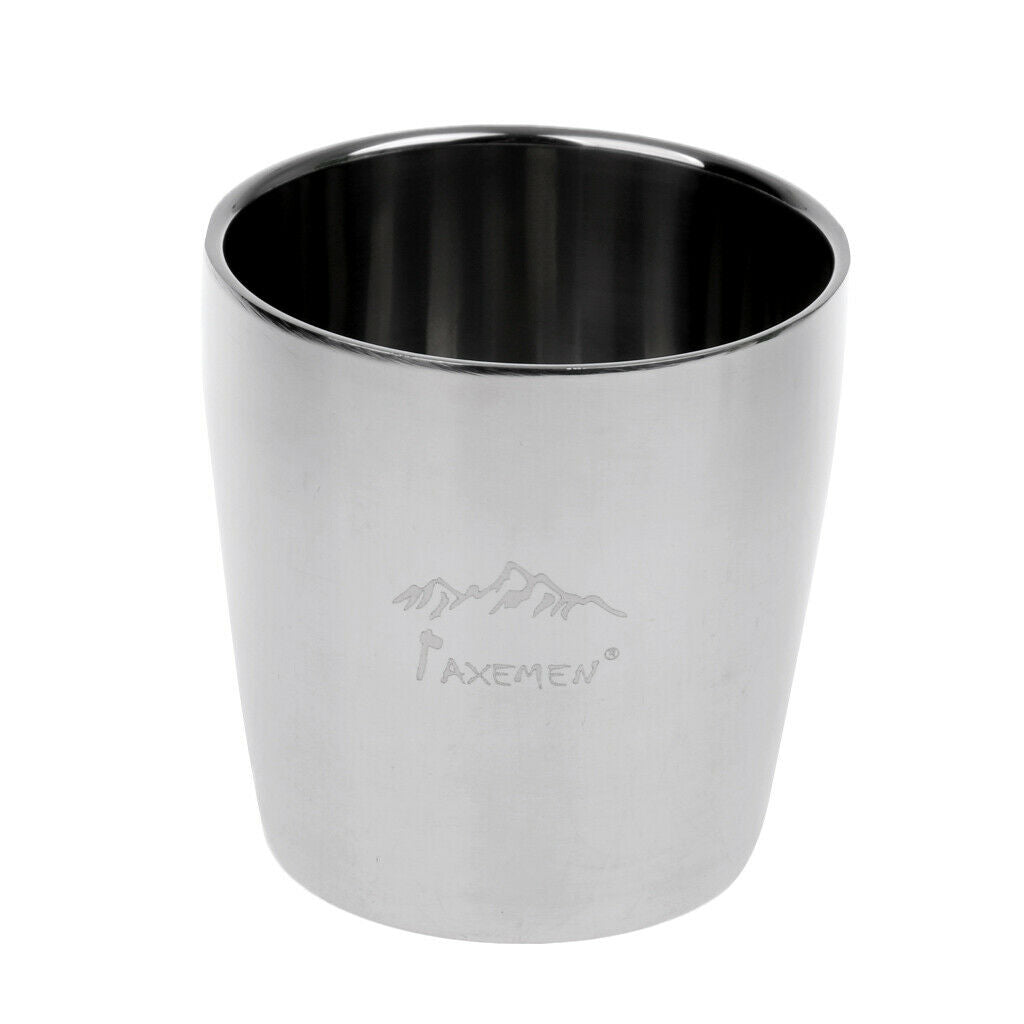 Outdoor Camping Hiking Stainless Steel Camping Water Tumbler Beer Mug Cup