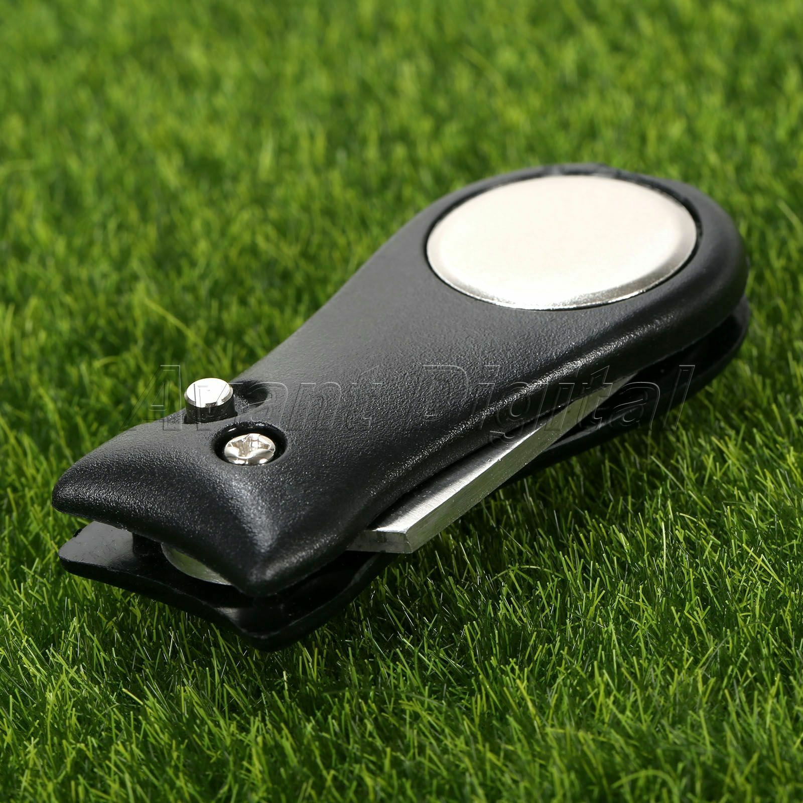 2pcs Golf Ball Putting Green Divot Fork Pitch Mark Switchblade Repair Tools New