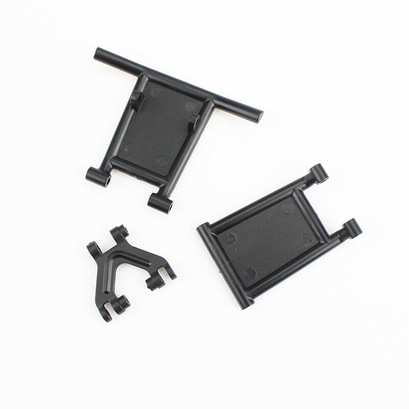 for Wltoys 124018 1/12 RC Car Upgrade Parts RC Car Front & Rear Bumper Anti-CoD4