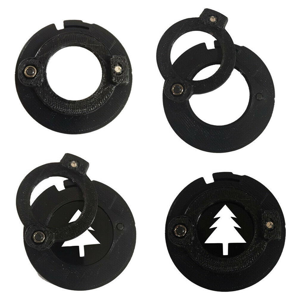 52mm Lens Cover   & Bokeh Effect Kit Spot Cards Photo Video Accessory 10x