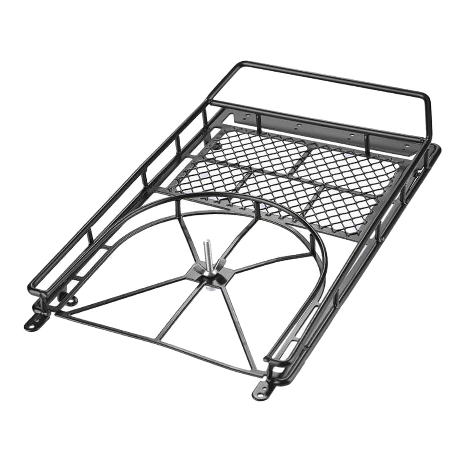 Metal Luggage Rack for SCX10 90046 D110 F350 1/10 RC Crawler Car Accessories