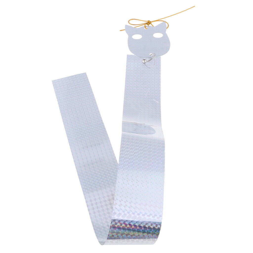 Hanging Bird Repellent Deterrent Scare 2-Sided Reflective Tape Bird Scare