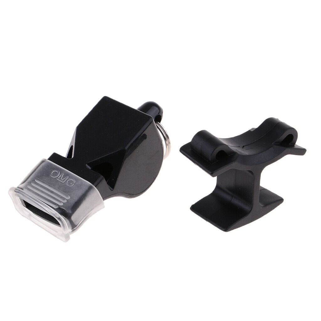 Plastic Finger Grip Whistle Sports Coaching Training Whistle Loud Crisp Sound