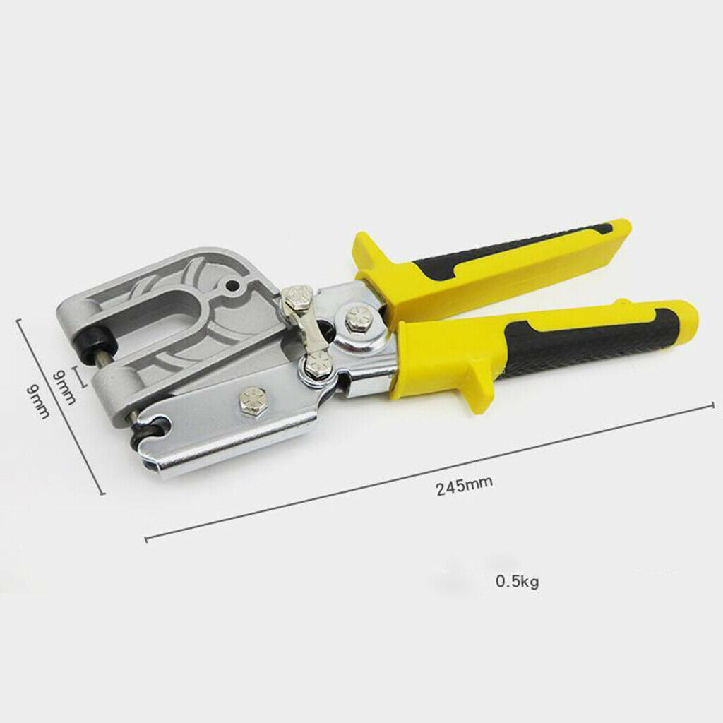 Handle  Crimper Pliers Keel Board Drywall Punch Tool Attachment Metal