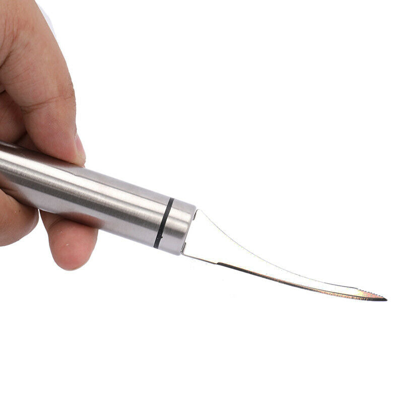 1pc Multi-purpose Shrimp Line Shears Stainless Steel Food Scissors Shrimp.l8