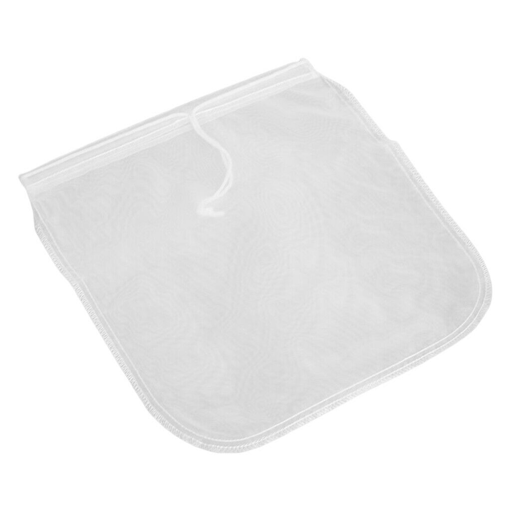 Nylon Nut Milk Bags Cheesecloth for Cheese Tea Herbs Milk Strainer 33x33cm