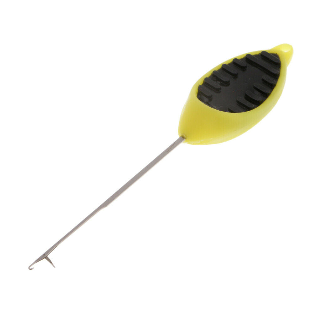 10X New Stainless Steel Latch Needle Baiting Needle Carp Fishing Tackle 8.8cm