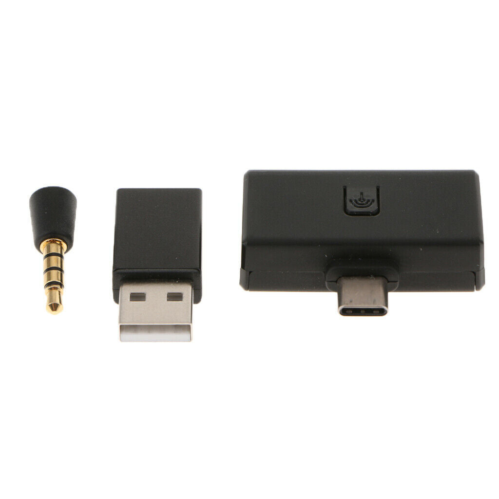 Wireless Adapter Type C Dongle Headphone Audio Transmitter with Charging