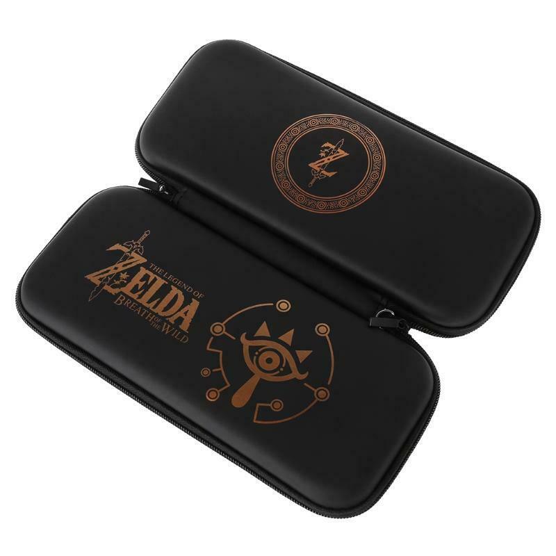 Switch Hard Carry Storage Bag Case Shell Two-sided Zelda Pattern
