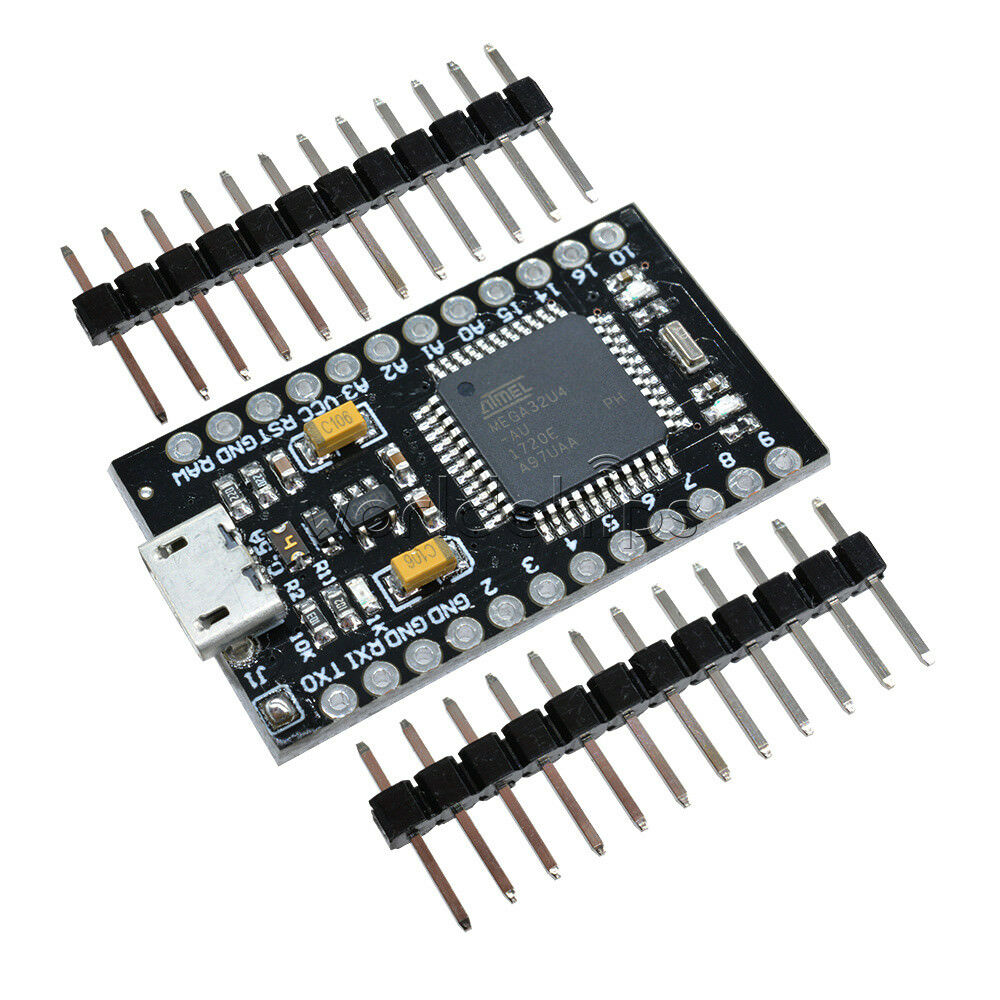 3.3V 8MHz Pro Micro ATMEGA32U4 USB Controller Board with Bootloader for Arduino