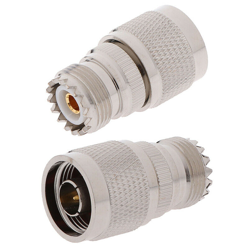 1Pc N Type Male to UHF SO-239 Female Jack Straight RF Coax Adapter Connector  WF